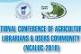 National Conference of Agricultural Librarians & User Community (NCALUC - 2018)